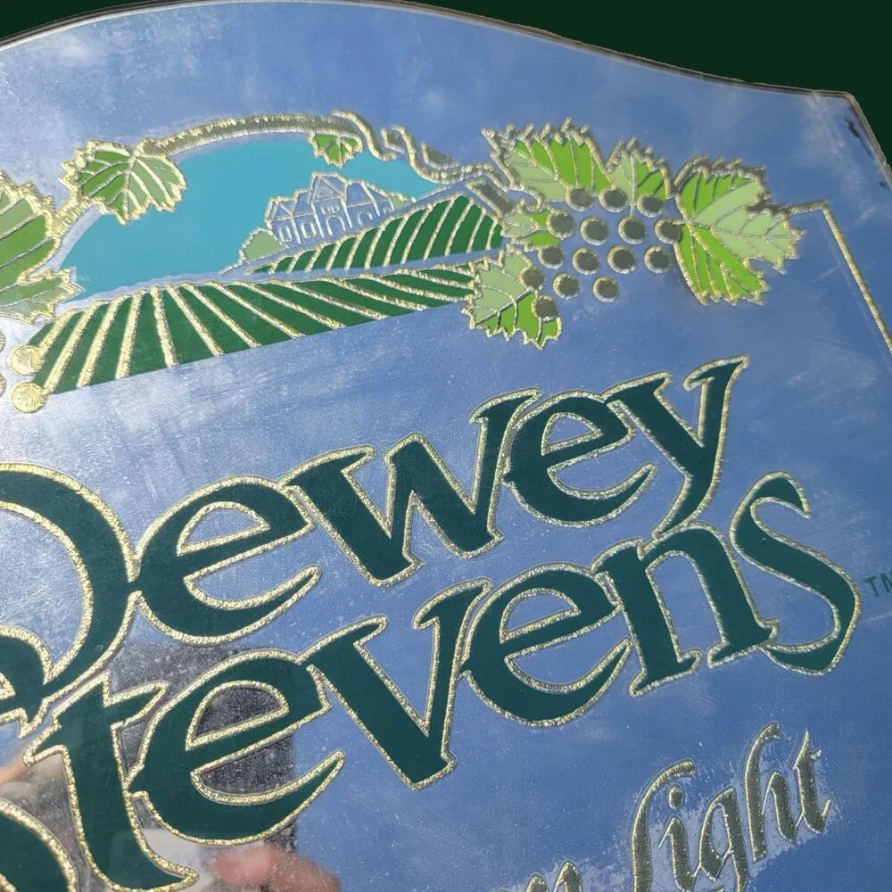 ❝ Dewey Stevens Wine cooler vintage mirror 🍇⋯❞